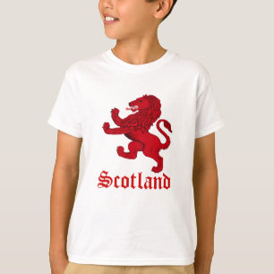 Camiseta leão Rampante da Escócia