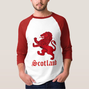 Camiseta leão Rampante da Escócia