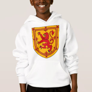 Camiseta Leão Rampante Escocês num Escudo