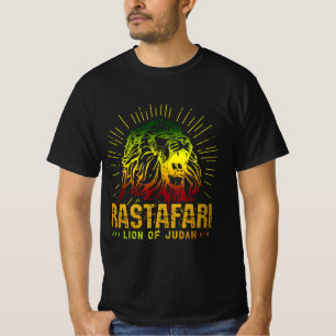 Camiseta Leão Rastafari De Judah - Jah Him Reggae Música