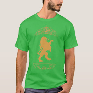Camiseta Leão Real Dourado