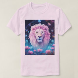 Camiseta Leão Rosa Leão Pacífico