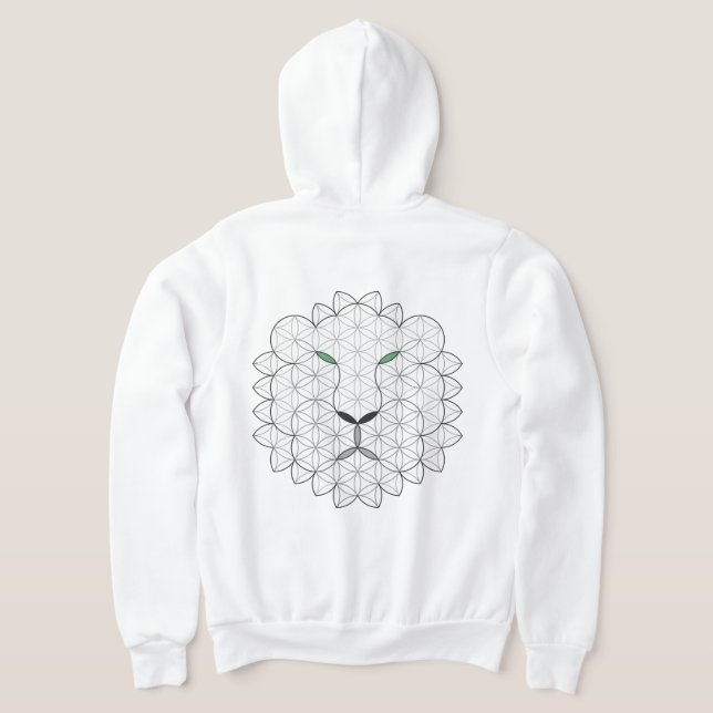 Camiseta Leão Sagrado, B01BW. (Postura das costas)