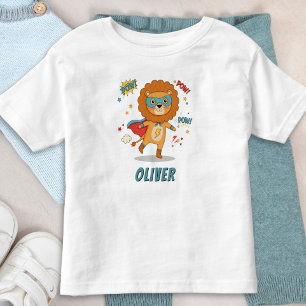 Camiseta Leão Super-Herói Caprichoso