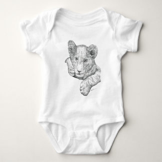 Camiseta Leãozinho Caneta e Tinta