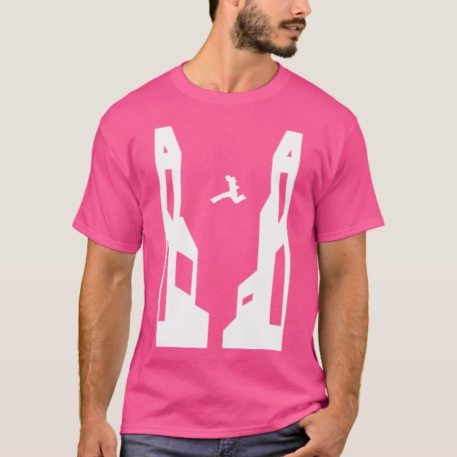Camiseta Leap Of Skill Freerunning Parkour (Frente)