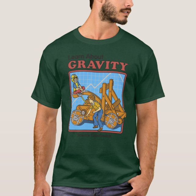Camiseta Learn about Gravity friends (Frente)