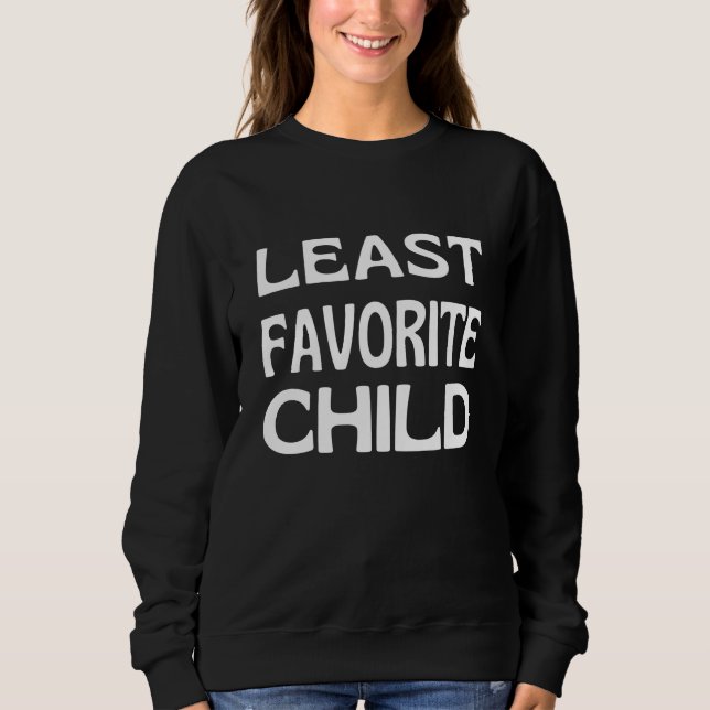 Camiseta Least Favorite Child Funny Child Family (Frente)