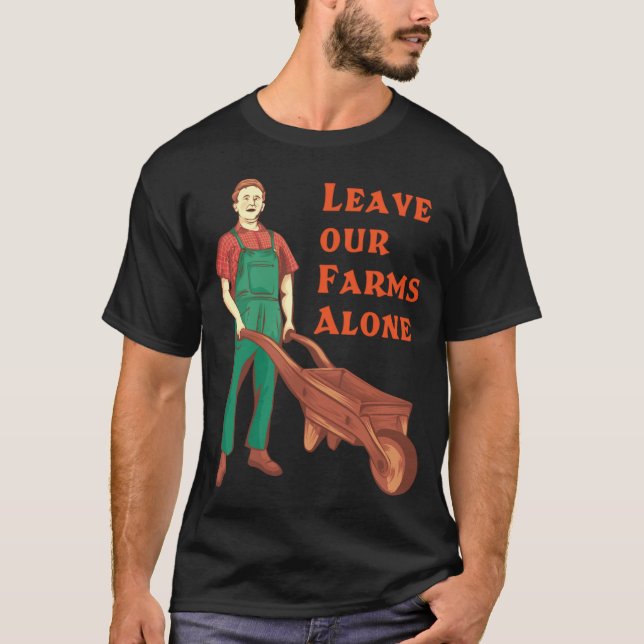 Camiseta Leave our farms alone - classic (Frente)