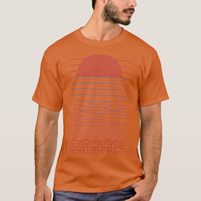 Camiseta Leavehe City Forhe Sea friend (Frente)