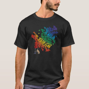 CAMISETA LEBRE DO CACHIMBO DE ÁGUA