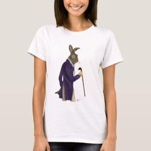 Camiseta Lebre No Casaco Roxo 2