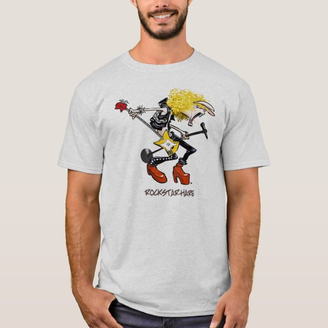 Camiseta Lebre pesada (Frente)