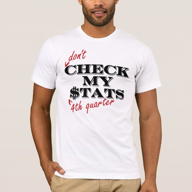 Camiseta LeBron James - VERIFIQUE MEU STATS (Frente)