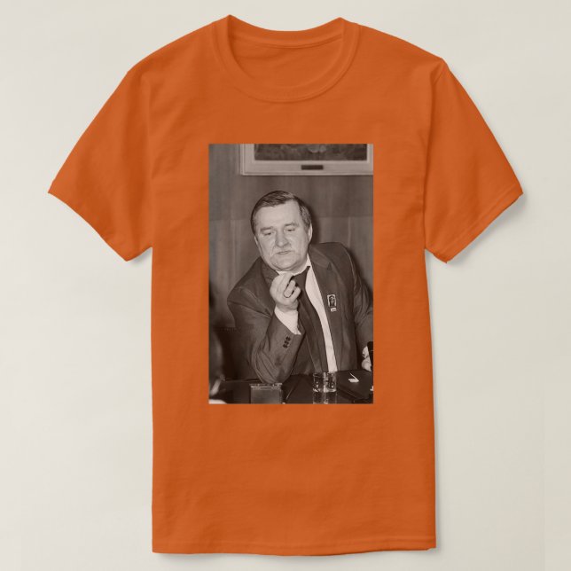 Camiseta Lech Walesa  (Frente do Design)