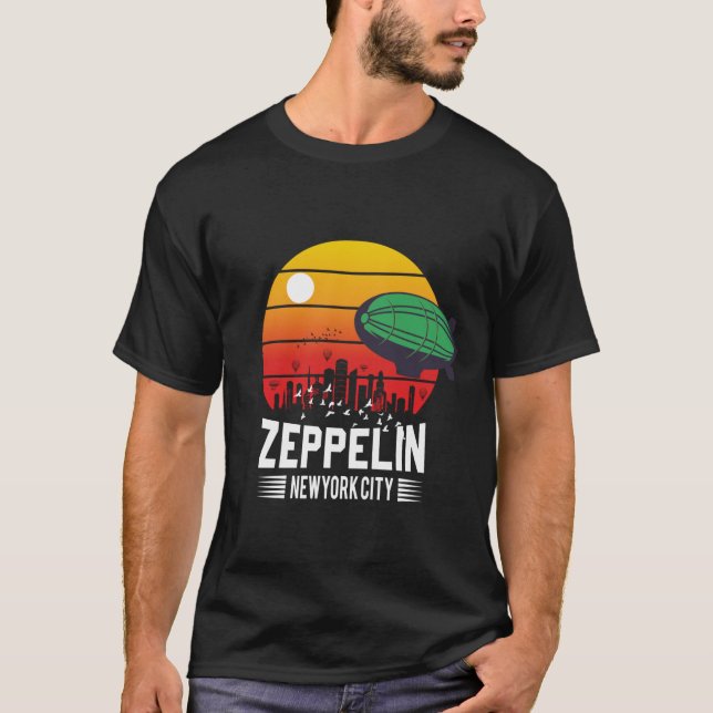 Camiseta Led Zeppelin Newyork City friends (Frente)