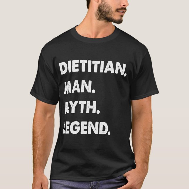 Camiseta Leda do Mito do Homem Dietitiano (Frente)