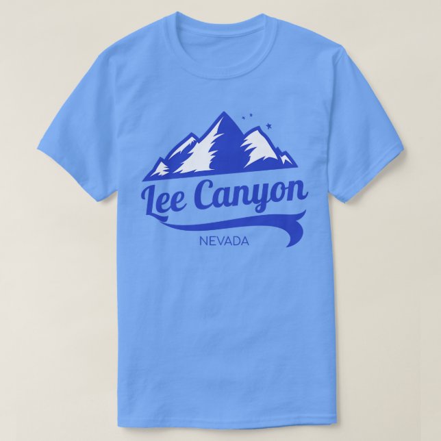 Camiseta Lee Canyon ski Nevada (Frente do Design)