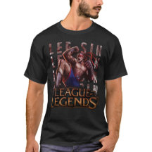 Lee sin T- shirt da liga de lendas