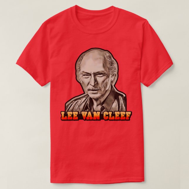Camiseta Lee Van Cleef (Frente do Design)