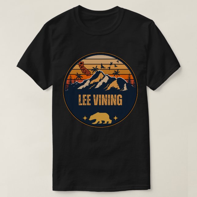 Camiseta Lee Vining, Califórnia (Frente do Design)