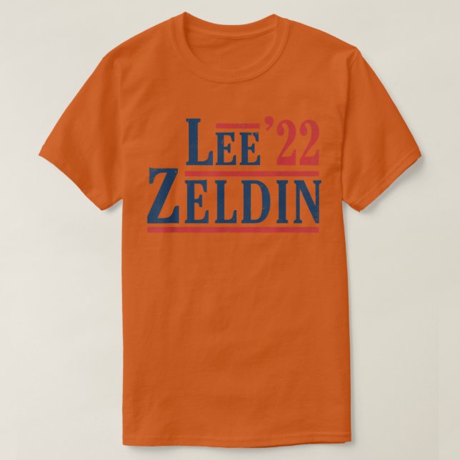 Camiseta Lee Zeldin New York Governor Election 2022 NY Men  (Frente do Design)