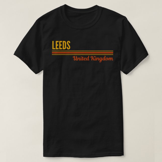 Camiseta Leeds Reino Unido  (Frente do Design)