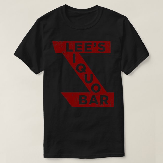 Camiseta Lees Liquor Lounge (Frente do Design)