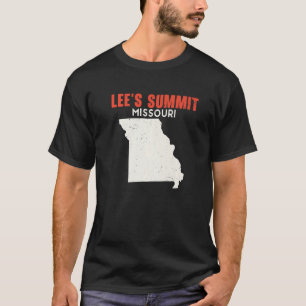 Camiseta Lee's Summit Missouri EUA State America Viagem Mis