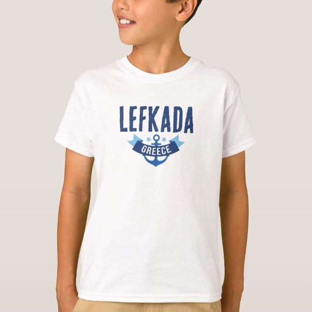 Camiseta Lefkada Grécia (Frente)