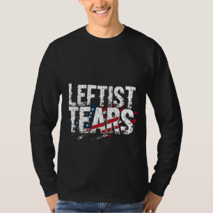 Camiseta Leftista Lágrimas Liberais Democratas Kamal Harris