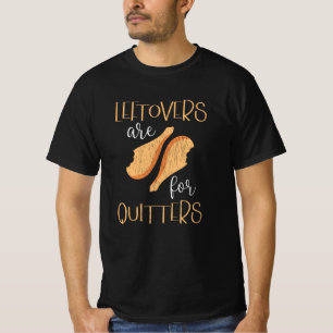 Camiseta Leftover For Quitters Family Matching Thanksgiving