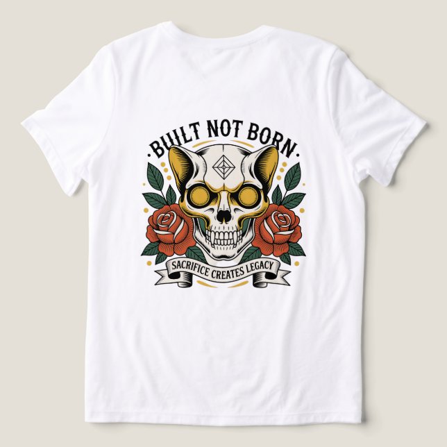 Camiseta Legacy Strength para Mulheres (Verso do Design )