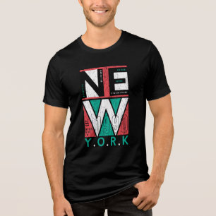 Camiseta Legado da NYC: Tributo Borough Negrito