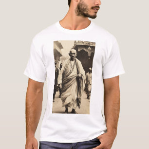 Camiseta "Legado de Gandhi Ji: Camisa-T de Homens Icônicos"