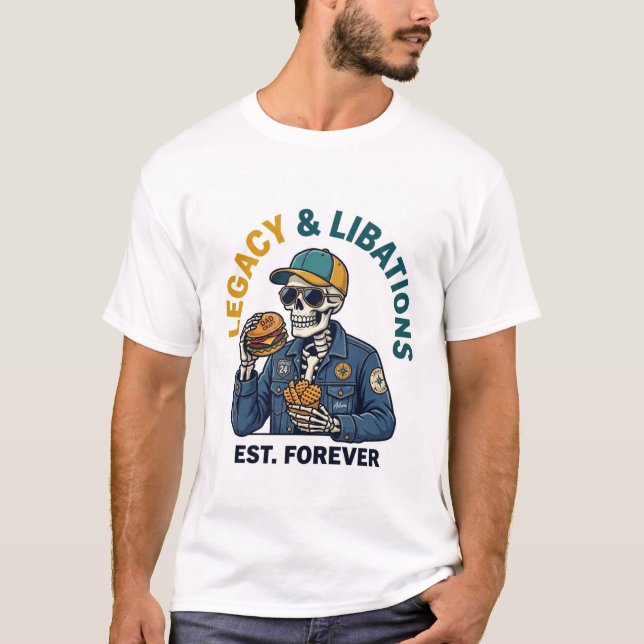 Camiseta Legado & Libações (Frente)