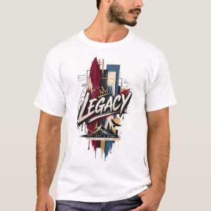 Camiseta Legado – Tipografia Motivacional Inspiradora Poder