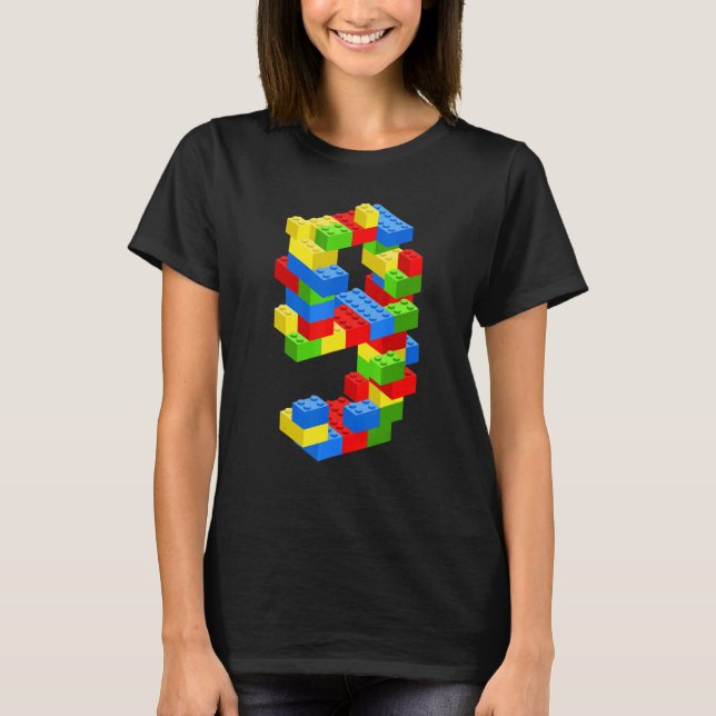 Camiseta Legal 9 Blocos do Edifício de Aniversário 9 Anos (Frente)