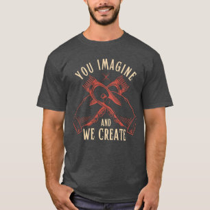Camiseta Legal a citação do barbeiro que imagina e criamos