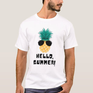 Camiseta Legal Abacaxi Alô Arte de Verão