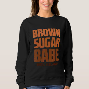 Camiseta Legal Açúcar Castanho Babe Black African American 
