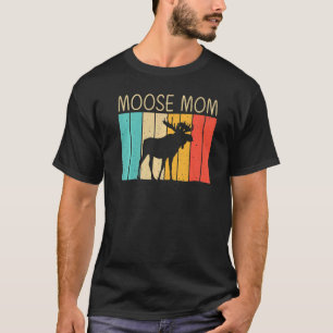 Camiseta Legal Alce Para Mamãe Mama Moose Alaska Moose Elk
