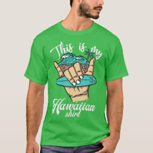 Camiseta Legal Aloha Hawaii para Meninas Meninas Este é o M