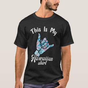 Camiseta Legal Aloha Hawaii Para Mulheres Meninas Este É O