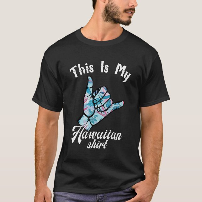Camiseta Legal Aloha Hawaii Para Mulheres Meninas Este É O  (Frente)