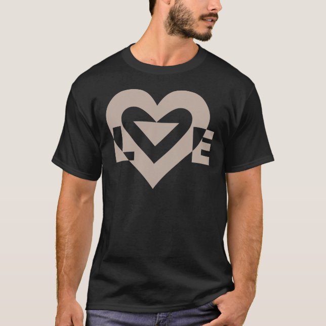 Camiseta Legal amor, Cinza (Frente)