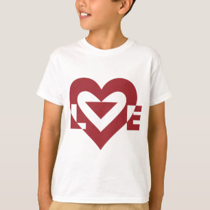 Camiseta Legal Amor Gráfico, Burgandy