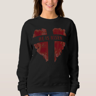 Camiseta Legal amor religioso vermelho que ele é cristão ri