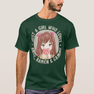 Camiseta Legal Anime Tee Anime Ramen E Vídeo De Lover
