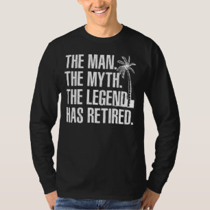 Camiseta Legal aposentadoria para os homens, Pai do avô, ho
